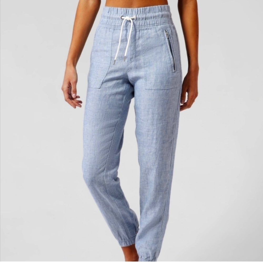 Athleta Light Blue Track Pants